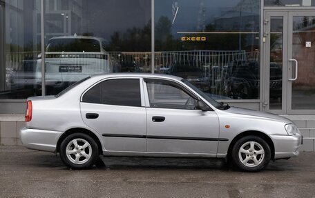 Hyundai Accent II, 2004 год, 370 000 рублей, 4 фотография