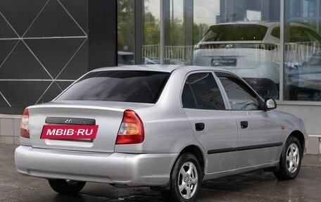 Hyundai Accent II, 2004 год, 370 000 рублей, 5 фотография