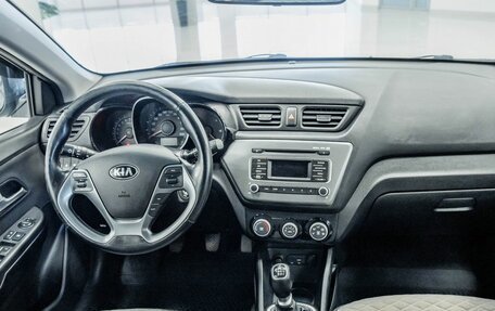 KIA Rio III рестайлинг, 2016 год, 997 000 рублей, 9 фотография