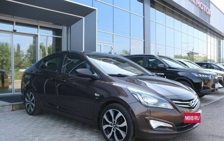 Hyundai Solaris II рестайлинг, 2014 год, 930 000 рублей, 3 фотография
