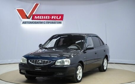 Hyundai Accent II, 2007 год, 390 000 рублей, 1 фотография