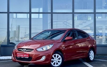 Hyundai Solaris II рестайлинг, 2012 год, 829 000 рублей, 1 фотография