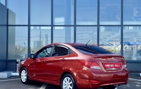 Hyundai Solaris II рестайлинг, 2012 год, 829 000 рублей, 7 фотография