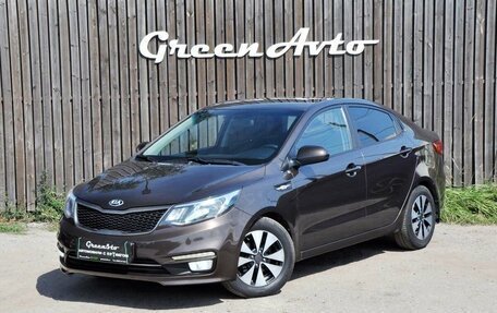 KIA Rio III рестайлинг, 2015 год, 890 000 рублей, 1 фотография