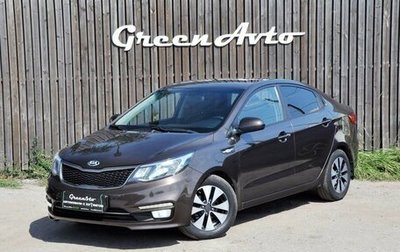 KIA Rio III рестайлинг, 2015 год, 890 000 рублей, 1 фотография