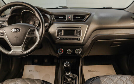 KIA Rio III рестайлинг, 2016 год, 929 000 рублей, 18 фотография