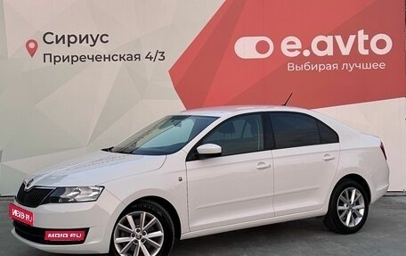Skoda Rapid I, 2017 год, 1 060 000 рублей, 1 фотография