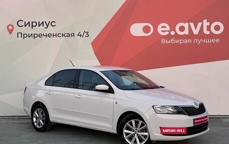 Skoda Rapid I, 2017 год, 1 060 000 рублей, 3 фотография
