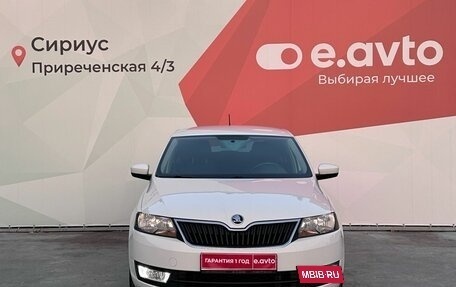 Skoda Rapid I, 2017 год, 1 060 000 рублей, 2 фотография