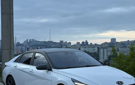 Hyundai Elantra, 2021 год, 1 630 000 рублей, 1 фотография