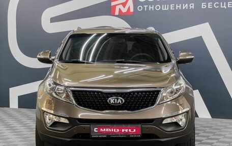 KIA Sportage III, 2014 год, 1 349 000 рублей, 2 фотография
