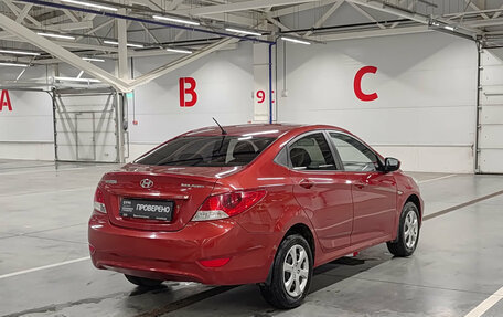 Hyundai Solaris II рестайлинг, 2011 год, 560 000 рублей, 5 фотография