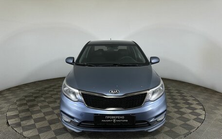KIA Rio III рестайлинг, 2015 год, 750 000 рублей, 2 фотография