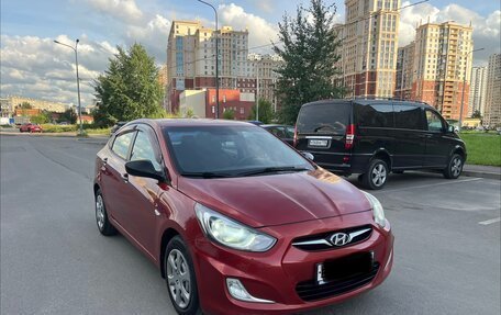 Hyundai Solaris II рестайлинг, 2011 год, 585 000 рублей, 2 фотография
