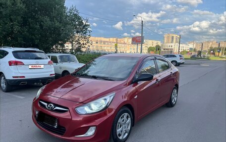 Hyundai Solaris II рестайлинг, 2011 год, 585 000 рублей, 3 фотография