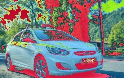 Hyundai Solaris II рестайлинг, 2013 год, 800 000 рублей, 1 фотография