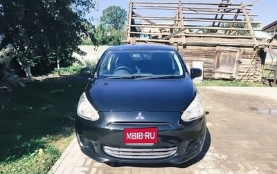 Mitsubishi Mirage VI рестайлинг, 2013 год, 700 000 рублей, 1 фотография