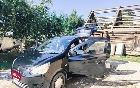 Mitsubishi Mirage VI рестайлинг, 2013 год, 700 000 рублей, 14 фотография