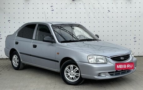 Hyundai Accent II, 2007 год, 499 000 рублей, 2 фотография