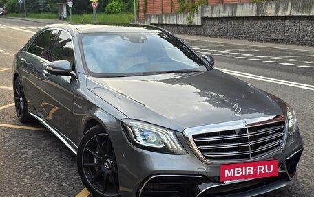 Mercedes-Benz S-Класс AMG, 2017 год, 9 400 000 рублей, 2 фотография