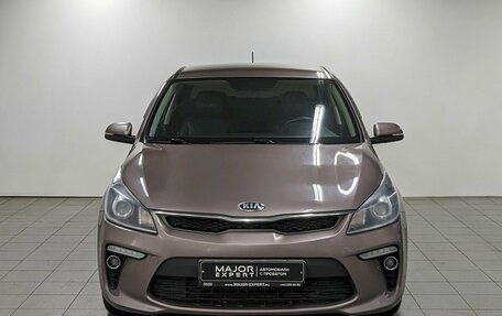 KIA Rio IV, 2018 год, 1 350 000 рублей, 2 фотография