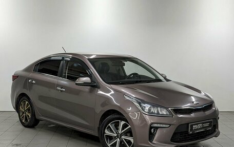 KIA Rio IV, 2018 год, 1 350 000 рублей, 3 фотография