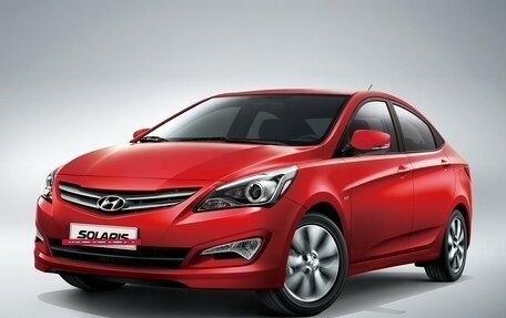 Hyundai Solaris II рестайлинг, 2014 год, 870 000 рублей, 2 фотография