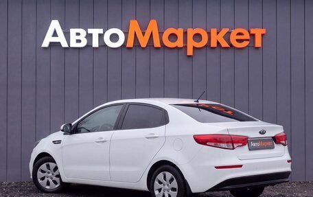 KIA Rio III рестайлинг, 2017 год, 949 000 рублей, 4 фотография