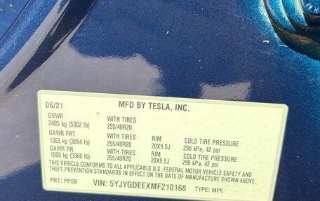 Tesla Model Y I, 2021 год, 4 444 440 рублей, 10 фотография