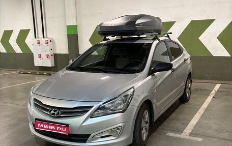 Hyundai Solaris II рестайлинг, 2014 год, 1 100 000 рублей, 1 фотография