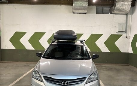 Hyundai Solaris II рестайлинг, 2014 год, 1 100 000 рублей, 4 фотография