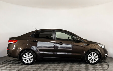 KIA Rio III рестайлинг, 2016 год, 999 000 рублей, 5 фотография
