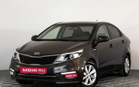 KIA Rio III рестайлинг, 2016 год, 999 000 рублей, 2 фотография