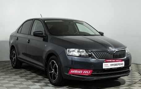 Skoda Rapid I, 2014 год, 849 585 рублей, 4 фотография