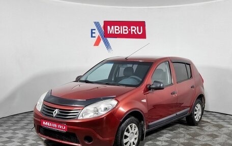 Renault Sandero I, 2010 год, 369 000 рублей, 1 фотография