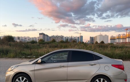 Hyundai Solaris II рестайлинг, 2011 год, 840 000 рублей, 4 фотография