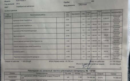 Ford Focus III, 2012 год, 640 000 рублей, 8 фотография