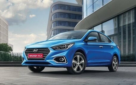 Hyundai Solaris II рестайлинг, 2018 год, 720 000 рублей, 1 фотография