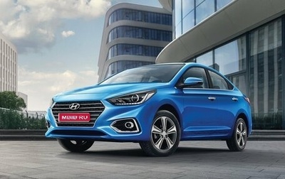 Hyundai Solaris II рестайлинг, 2018 год, 720 000 рублей, 1 фотография