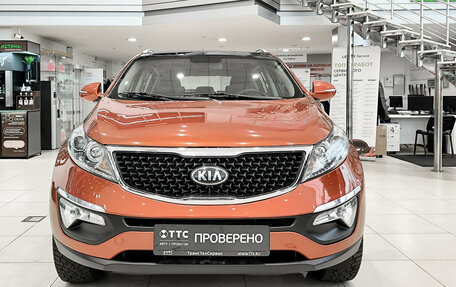 KIA Sportage III, 2014 год, 1 250 000 рублей, 2 фотография