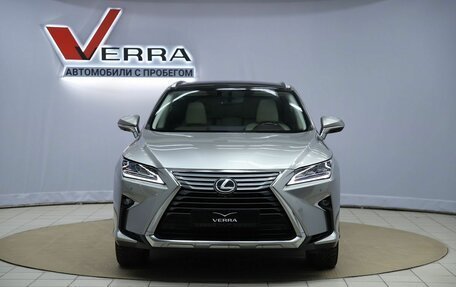 Lexus RX IV рестайлинг, 2016 год, 3 390 000 рублей, 2 фотография