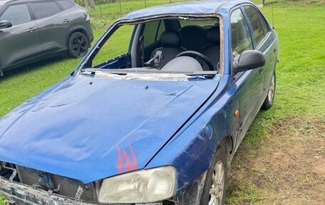 Hyundai Accent II, 2003 год, 120 000 рублей, 3 фотография