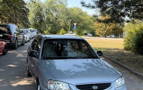 Hyundai Accent II, 2007 год, 650 000 рублей, 13 фотография
