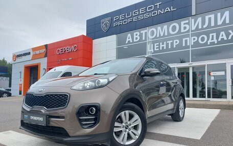 KIA Sportage IV рестайлинг, 2017 год, 1 980 000 рублей, 3 фотография