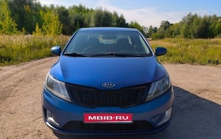 KIA Rio III рестайлинг, 2012 год, 670 000 рублей, 1 фотография