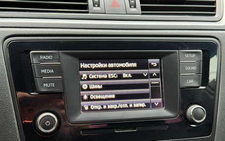 Skoda Rapid I, 2015 год, 809 000 рублей, 19 фотография