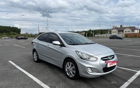 Hyundai Solaris II рестайлинг, 2011 год, 940 000 рублей, 5 фотография