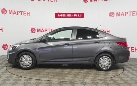 Hyundai Solaris II рестайлинг, 2012 год, 892 000 рублей, 8 фотография