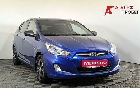 Hyundai Solaris II рестайлинг, 2011 год, 830 000 рублей, 3 фотография