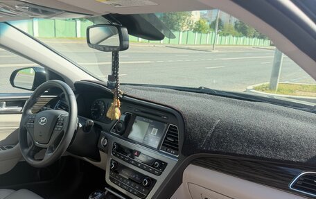 Hyundai Sonata VII, 2015 год, 875 000 рублей, 21 фотография
